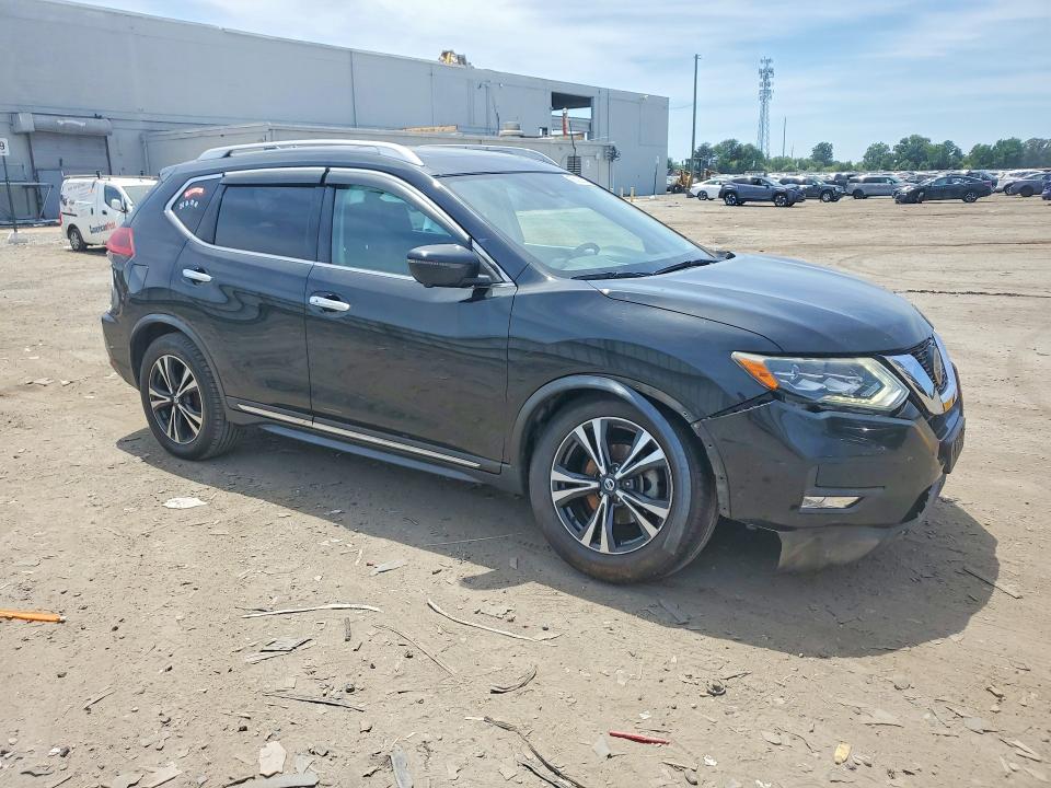 2018 Nissan Rogue VIN JN8AT2MV9JW304010 COPART salvage auction — FRONT END, Va - Cert Of Title - Salvage, sold $4,450 on 2026-07-22 (photo 4)