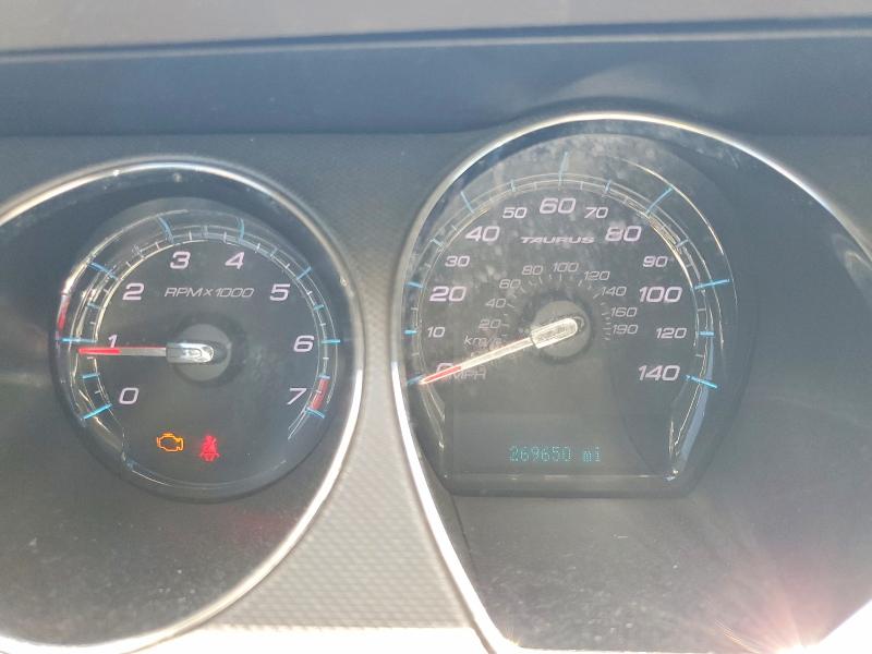 2012 Ford Taurus VIN 1FAHP2DW2CG124152 COPART salvage auction — FRONT END, Ca - Salvage Certificate, sold $200 on 2026-07-09 (photo 9)