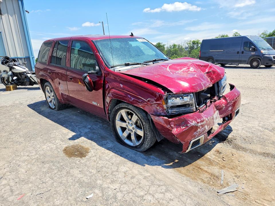 2008 Chevrolet Trailblazer VIN 1GNET13H982147736 COPART salvage auction — FRONT END, Pa - Certificate Of Salvage, sold $3,100 on 2026-07-02 (photo 4)