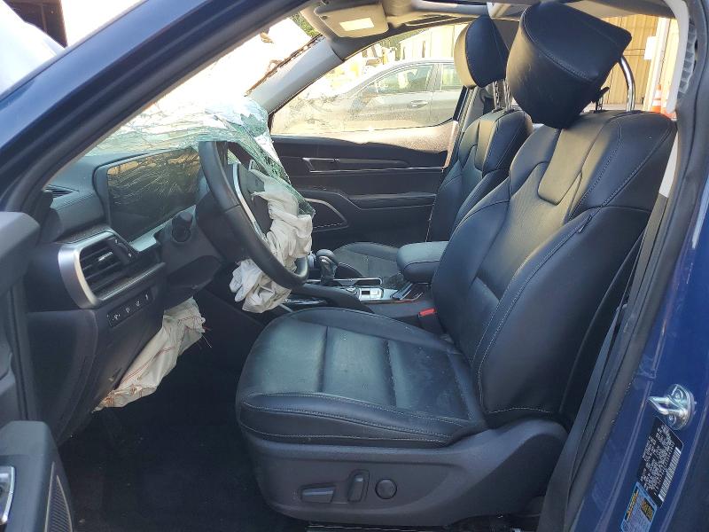 2025 Kia Telluride VIN 5XYP64GC2SG645802 COPART salvage auction — ROLLOVER, Nc - Dlr Only-Clean/Over 25% Damage, sold $1,850 on 2026-07-30 (photo 7)