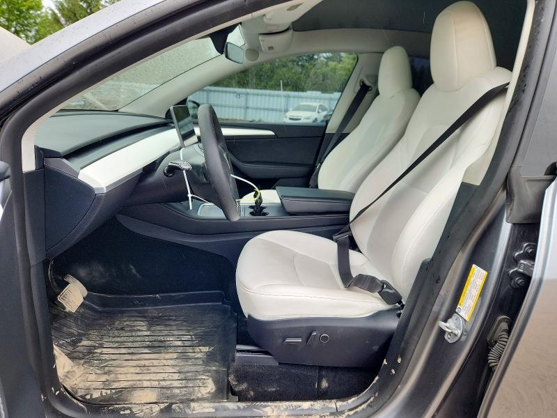 2024 Tesla Model y VIN 7SAYGDEE4RF213397 COPART salvage auction — FRONT END, On - Permit Salvage, sold $15,750 on 2026-07-28 (photo 7)