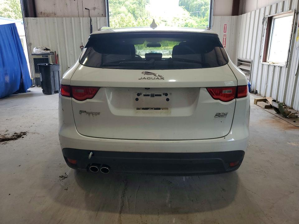 2018 Jaguar F-pace VIN SADCL2FN5JA261496 COPART salvage auction — MECHANICAL, Wv - Certificate Of Title, sold $3,400 on 2026-07-17 (photo 6)