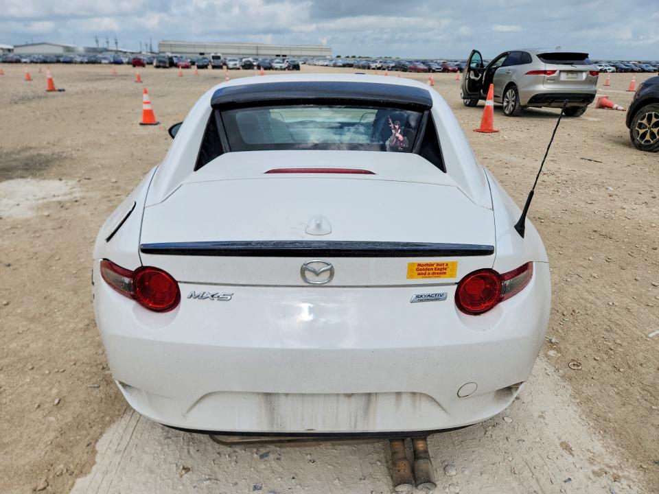 2018 Mazda Mx-5 VIN JM1NDAL70J0202704 COPART salvage auction — SIDE, Tx - Salvage Vehicle Title, sold $350 on 2026-08-27 (photo 6)