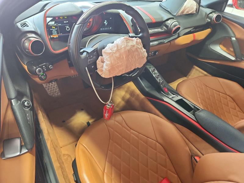 2020 Ferrari 812 superfast VIN ZFF83CLA5L0248623 COPART salvage auction — FRONT END, Mn - Cert Of Title-Salvage, sold $214,000 on 2026-07-30 (photo 8)