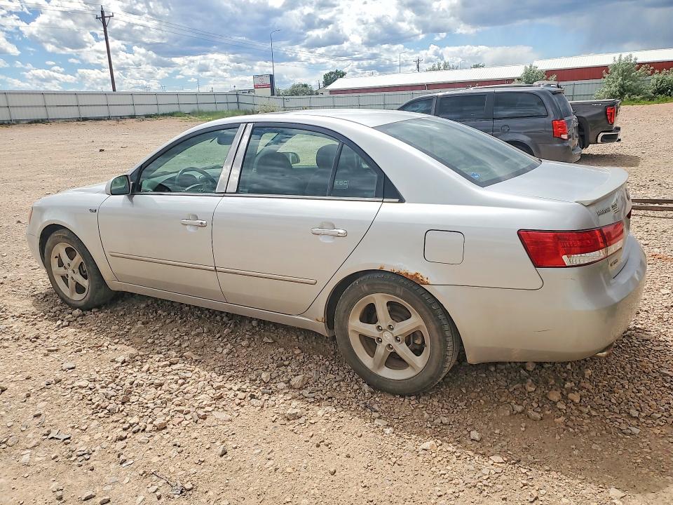2007 Hyundai Sonata VIN 5NPEU46F77H237479 COPART salvage auction — MECHANICAL, SD - CERTIFICATE OF TITLE, sold $100 on 2026-07-21 (photo 2)