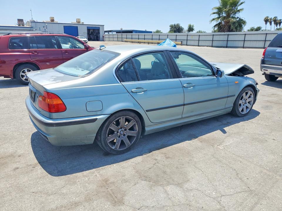 2004 BMW 3er VIN WBAEV534X4KM34565 COPART salvage auction — FRONT END, Ca - Salvage Certificate, sold $325 on 2026-07-17 (photo 3)