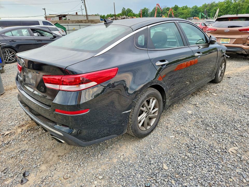 2019 Kia Optima VIN 5XXGT4L31KG309772 COPART salvage auction — FRONT END, Nj - Cert Of Title-Salvage, sold $1,300 on 2026-07-24 (photo 3)
