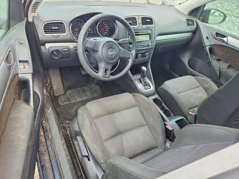 2012 Volkswagen Golf VIN WVWBB7AJ4CW196559 COPART salvage auction — REAR END, Ga - Cert Of Title-Salvage, sold $475 on 2026-08-04 (photo 8)