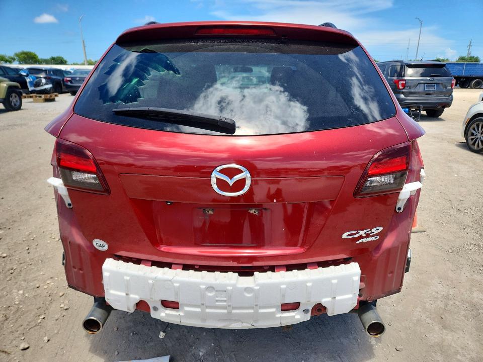 2014 Mazda Cx-9 VIN JM3TB3CVXE0430018 COPART salvage auction — SIDE, Fl - Cert Of Title Slvg Rebuildable, sold $1,500 on 2026-07-15 (photo 6)