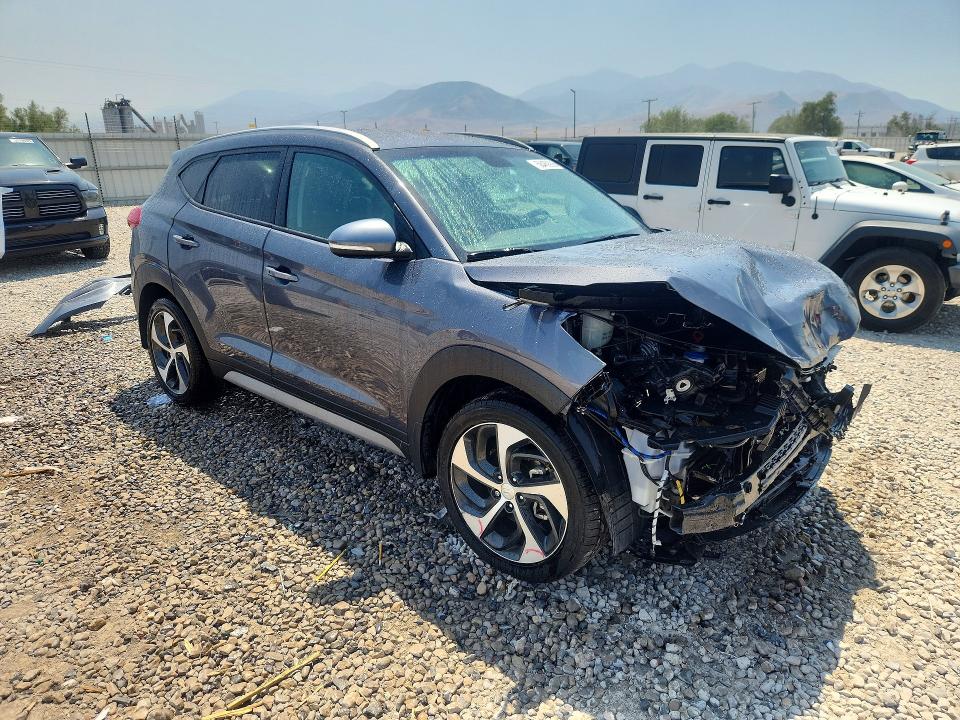 2018 Hyundai VIN KM8J3CAL0JU733581 COPART salvage auction — FRONT END, Ut - Salvage Certificate, sold $2,650 on 2026-07-31 (photo 4)