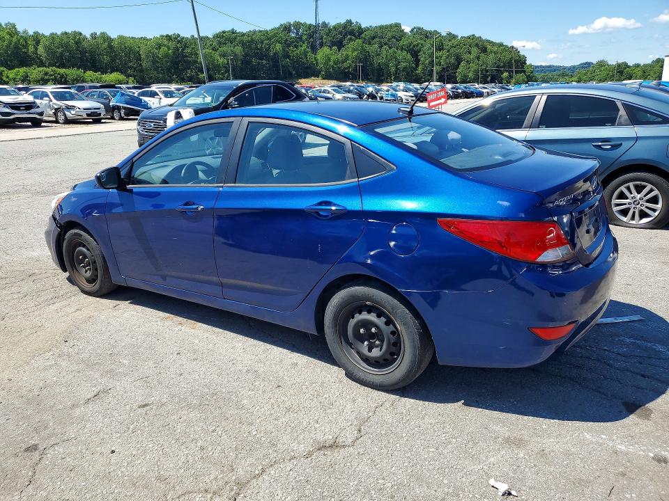 2016 Hyundai Accent VIN KMHCT4AE8GU062489 COPART salvage auction — FRONT END, Ky - Cert Of Title-Rebuilt Vehicle, sold $650 on 2026-07-09 (photo 2)