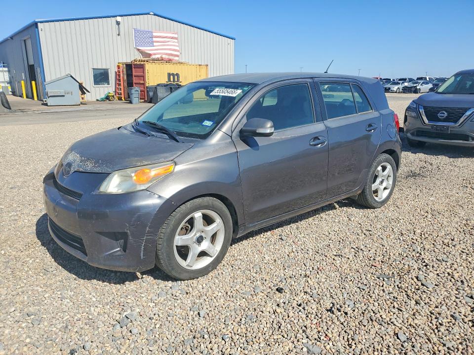 2008 Scion Xd VIN JTKKU10408J032516 COPART salvage auction — HAIL, Tx - Cert Of Title-Rebuilt Salvage, sold $350 on 2026-07-07 (photo 1)