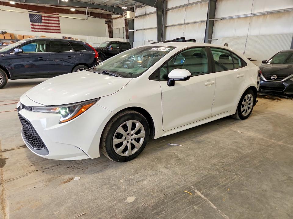 2022 Toyota Corolla VIN 5YFEPMAE7NP340116 COPART salvage auction — HAIL, Ne - Cert Of Title-Salvage, sold $5,300 on 2026-07-07 (photo 1)