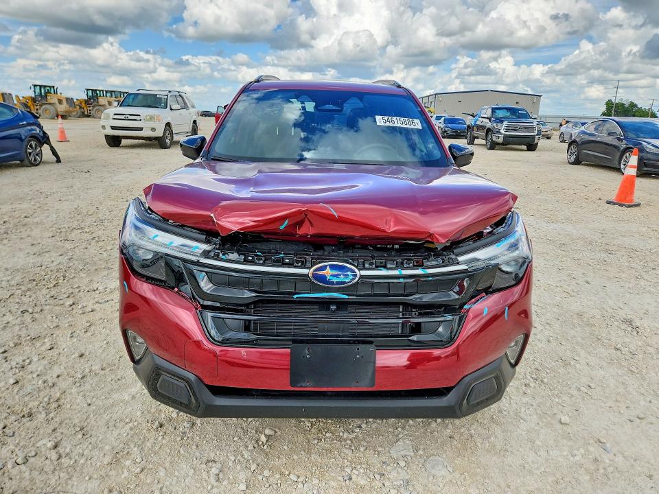 2025 Subaru Forester VIN JF2SLDTC1SH596349 COPART salvage auction — FRONT END, Tx - Salvage Vehicle Title, sold $12,900 on 2026-07-09 (photo 5)