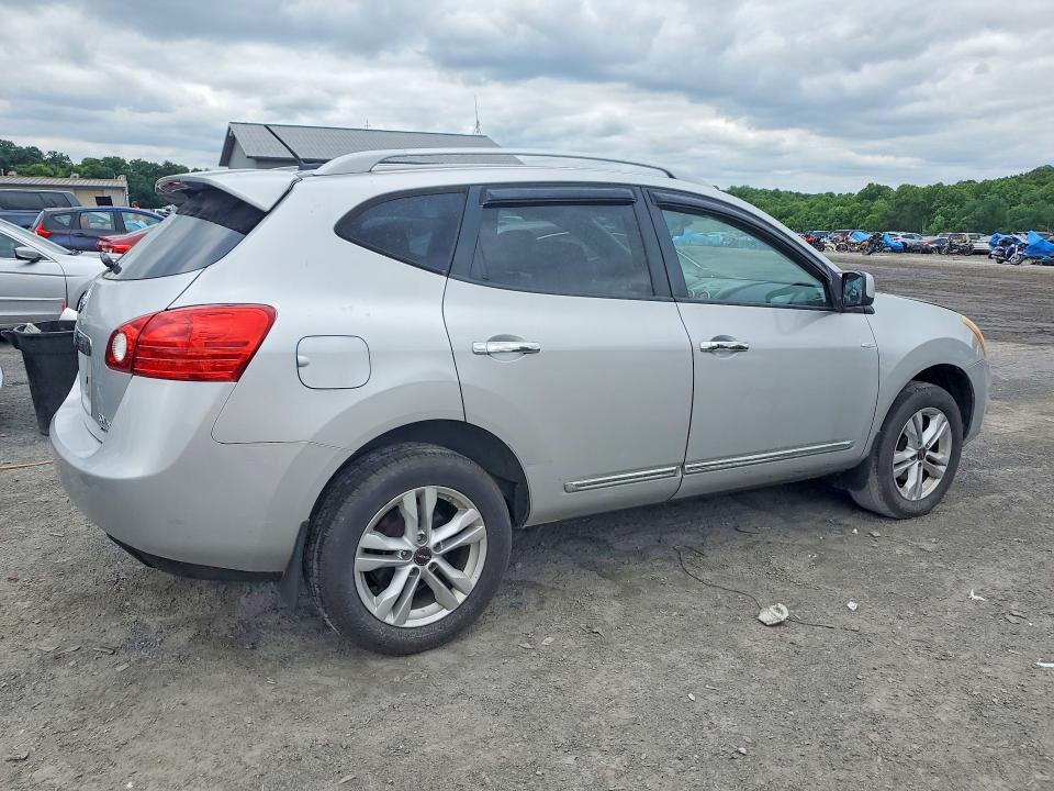 2012 Nissan Rogue VIN JN8AS5MV3CW711375 COPART salvage auction — REAR END, Mt - Certificate Of Title, sold $475 on 2026-07-09 (photo 3)