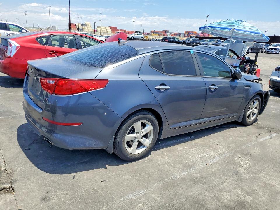 2015 Kia VIN KNAGM4A7XF5589850 COPART salvage auction — FRONT END, Ca - Salvage Certificate, sold $1,200 on 2026-07-15 (photo 3)