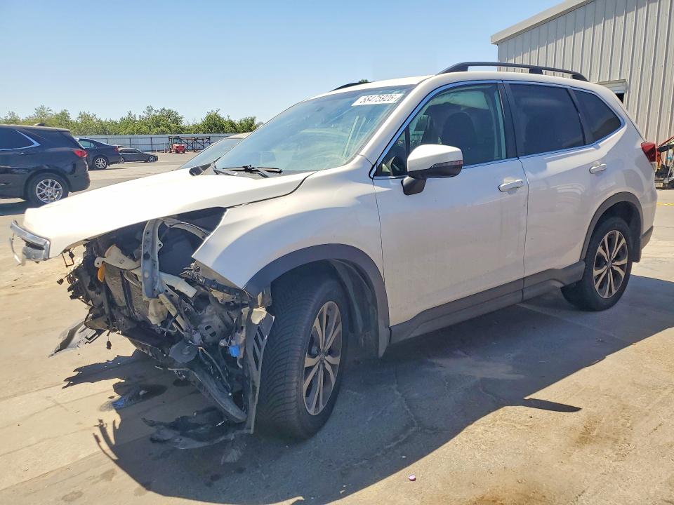 2021 Subaru Forester VIN JF2SKAUC3MH406294 COPART salvage auction — FRONT END, Salvage Title, sold $2,250 on 2026-07-13 (photo 1)