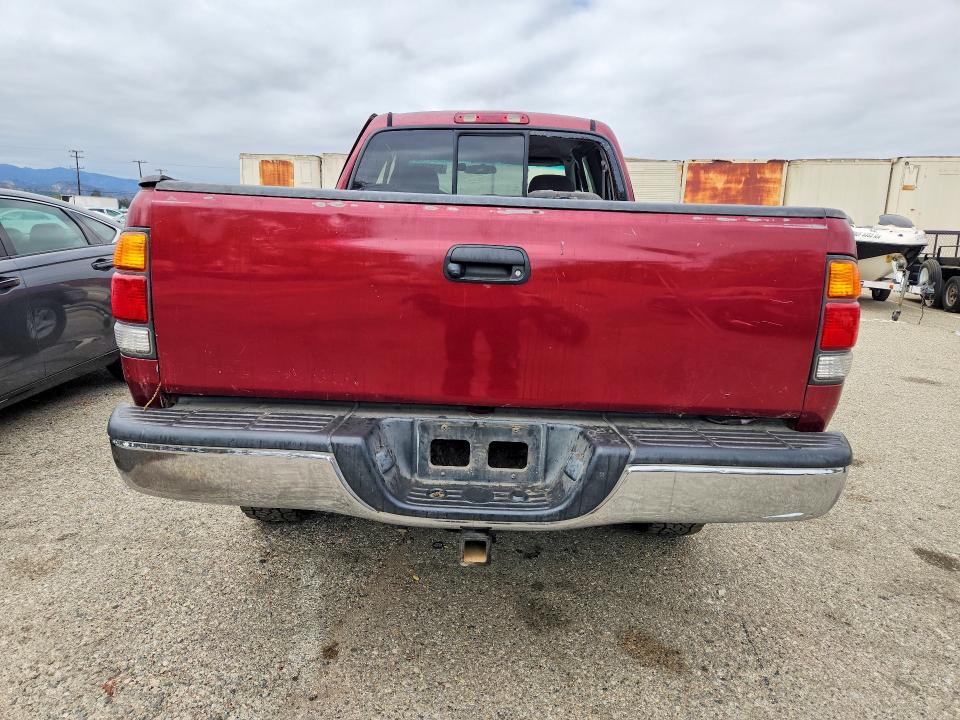 2001 Toyota Tundra VIN 5TBRT34131S168046 COPART salvage auction — ROOF, Ca - Salvage Certificate, sold $1,000 on 2026-07-28 (photo 6)