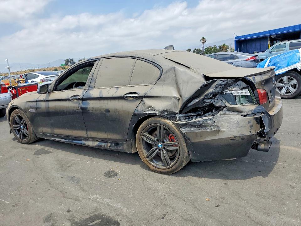 2016 BMW 5er VIN WBA5B1C55GG133655 COPART salvage auction — REAR END, Ca - Salvage Certificate, sold $2,100 on 2026-08-17 (photo 2)
