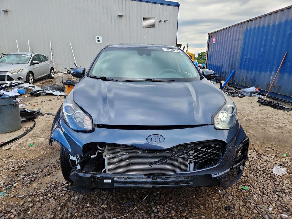 2020 Kia Sportage VIN KNDPMCAC6L7796861 COPART salvage auction — FRONT END, Wi - Cert Of Title-Salvage Vehicle, sold $4,100 on 2026-07-20 (photo 5)