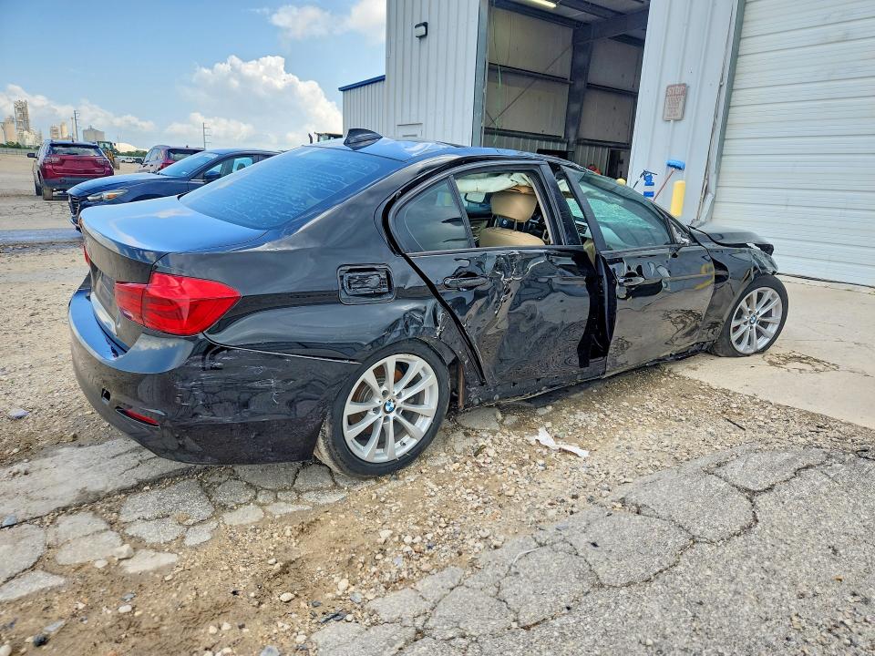 2017 BMW 3 series VIN WBA8E1G3XHNU17695 COPART salvage auction — ALL OVER, Tx - Certificate Of Title, sold $200 on 2026-07-02 (photo 3)