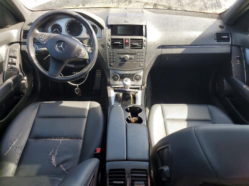2008 Mercedes-benz C class VIN WDDGF54X78F047395 COPART salvage auction — FRONT END, CA - SALVAGE CERTIFICATE, sold $375 on 2026-07-24 (photo 8)