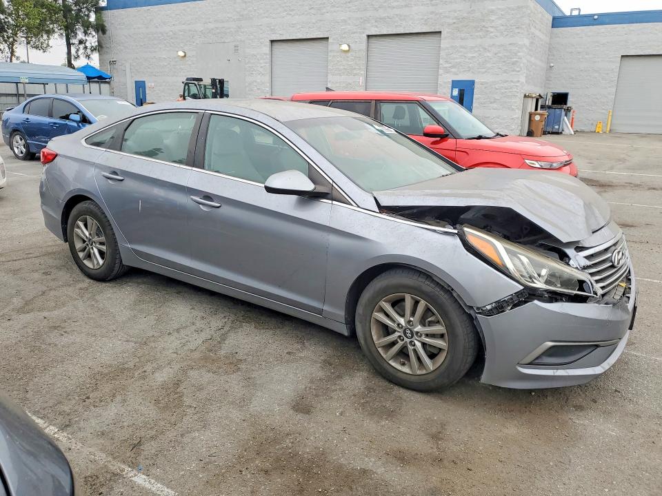 2017 Hyundai Sonata VIN 5NPE24AF7HH523735 COPART salvage auction — FRONT END, Ca - Cert Of Title-Salvaged, sold $1,600 on 2026-07-09 (photo 4)