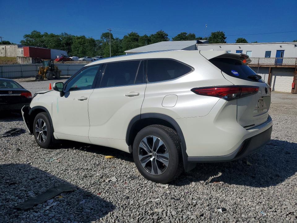 2021 Toyota VIN 5TDHZRBH0MS552567 COPART salvage auction — FRONT END, Ky - Cert Of Title-Salvage, sold $8,700 on 2026-07-24 (photo 2)