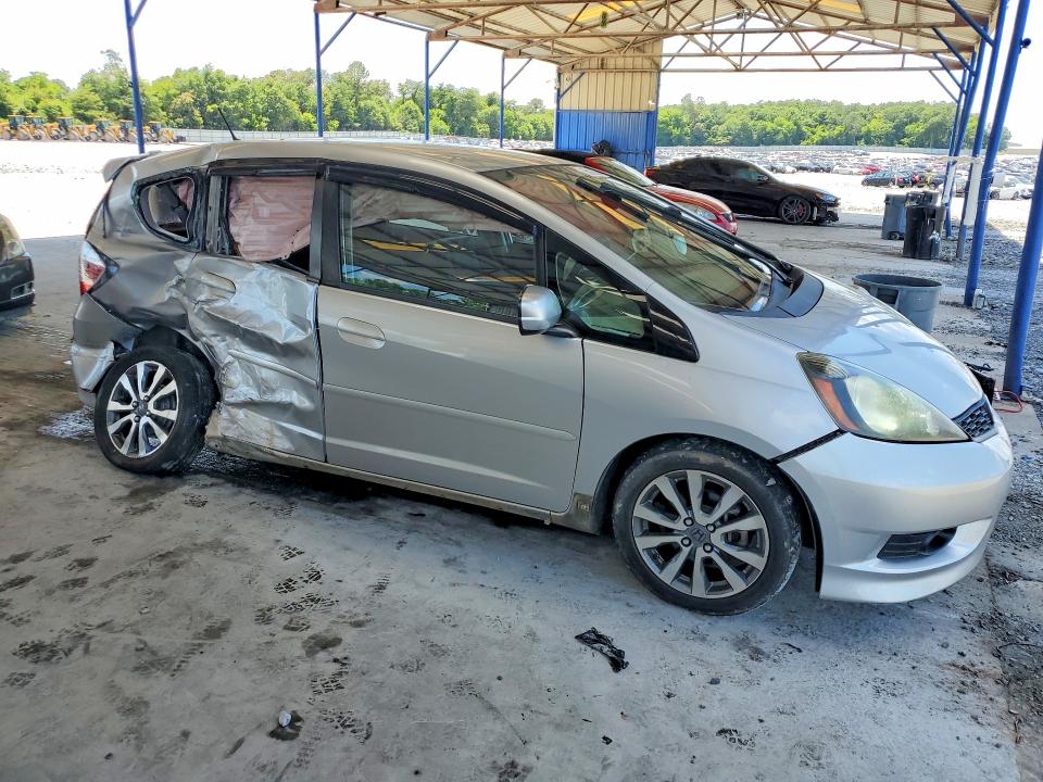 2013 Honda Fit VIN JHMGE8H52DC056605 COPART salvage auction — SIDE, Ga - Cert Of Title-Salvage, sold $1,000 on 2026-07-09 (photo 4)