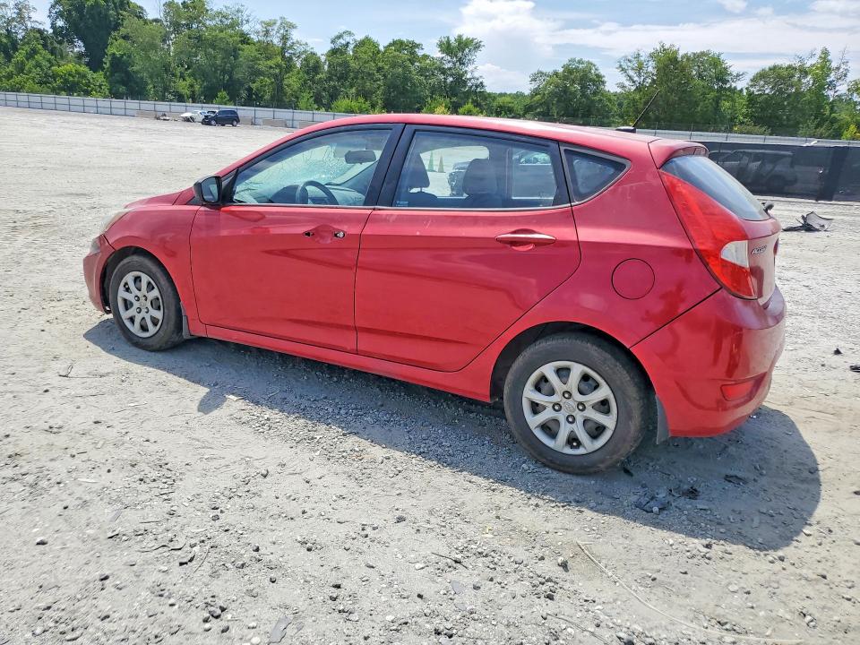 2012 Hyundai VIN KMHCT5AE4CU036682 COPART salvage auction — VANDALISM, Sc - Cert Of Title-Salvage, sold $450 on 2026-07-27 (photo 2)
