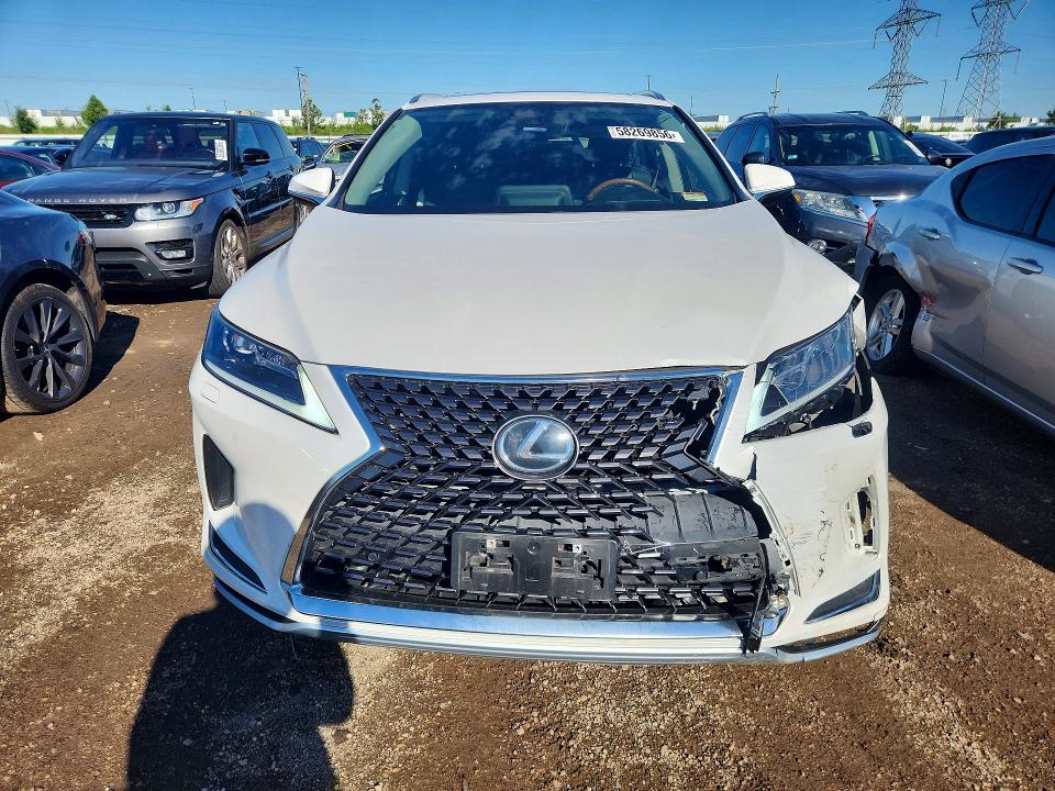 2021 Lexus VIN JTJHZKFA5M2032311 COPART salvage auction — FRONT END, Salvage Title, sold $6,700 on 2026-07-28 (photo 5)