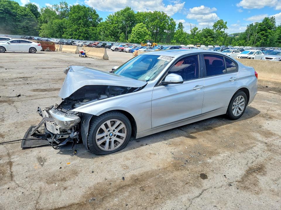 2014 BMW 3er VIN WBA3B5C59EP540924 COPART salvage auction — FRONT END, Mt - Certificate Of Title, sold $325 on 2026-07-28 (photo 1)