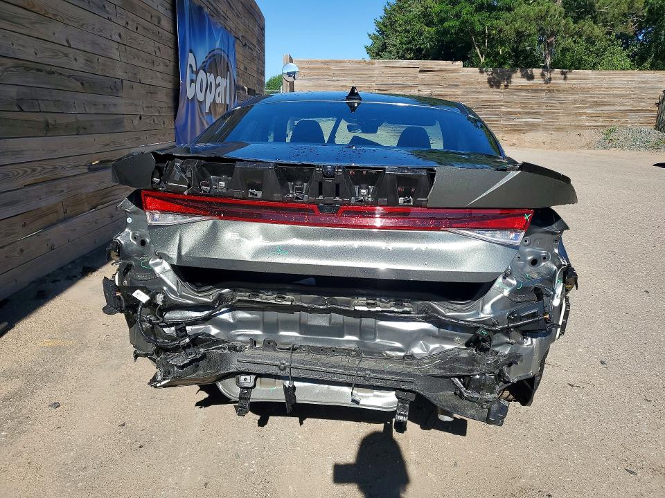 2026 Hyundai Elantra VIN KMHLM4DG4TU221237 COPART salvage auction — REAR END, FL - CERTIFICATE OF TITLE, sold $6,800 on 2026-07-08 (photo 6)