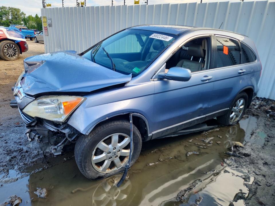 2007 Honda Cr-v VIN JHLRE48747C023746 COPART salvage auction — FRONT END, VA - CERTIFICATE OF TITLE, sold $475 on 2026-07-14 (photo 1)