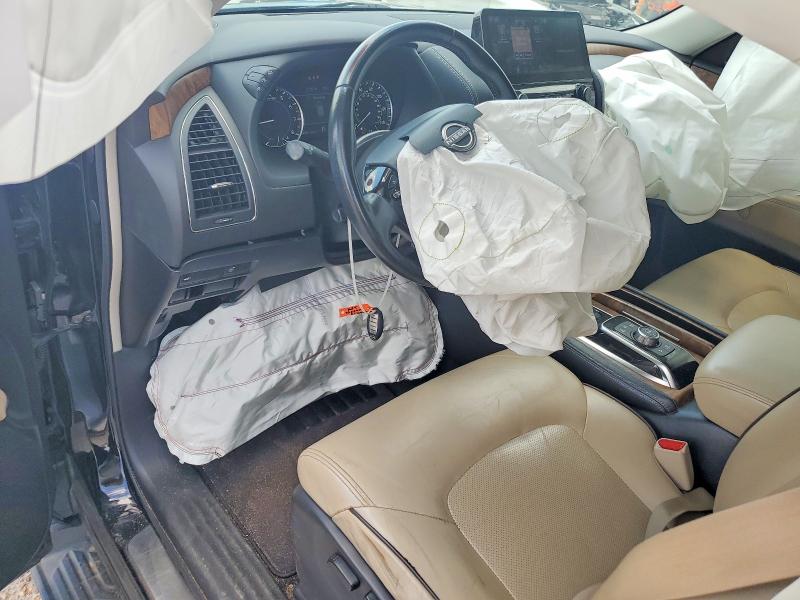 2021 Nissan Armada VIN JN8AY2BC1M9146977 COPART salvage auction — FRONT END, Al - Cert Of Title-Salvage Title, sold $11,700 on 2026-07-16 (photo 8)