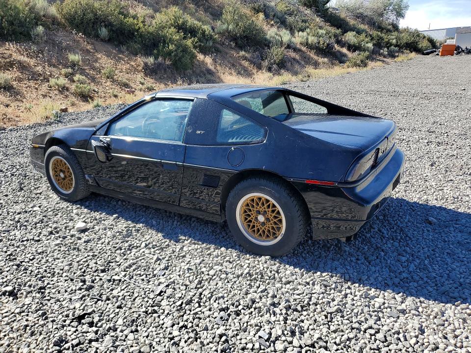 1988 Pontiac Fiero VIN 1G2PG1198JP213787 COPART salvage auction — MECHANICAL, CA - CERTIFICATE OF TITLE, sold $250 on 2026-08-20 (photo 2)