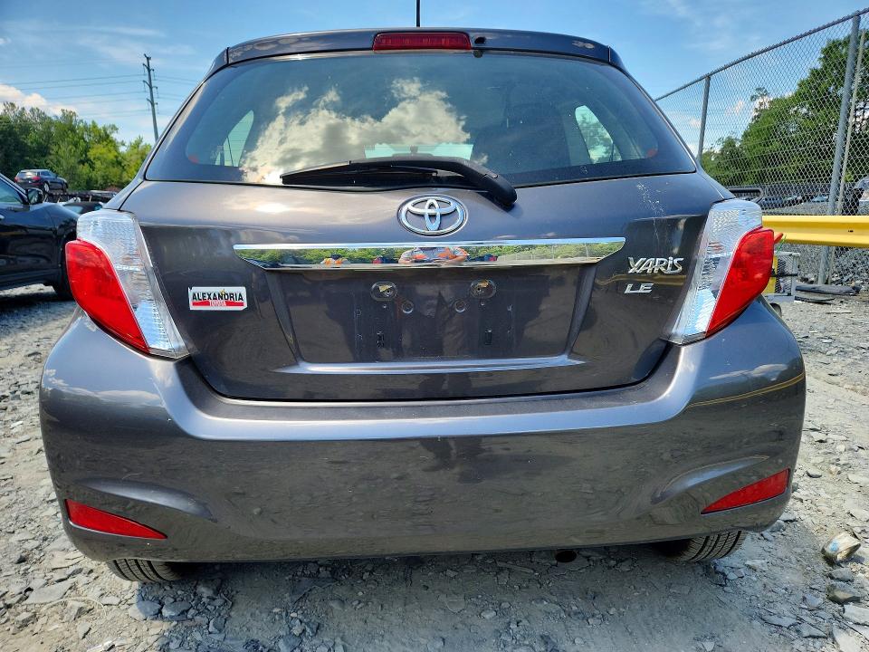 2012 Toyota VIN JTDJTUD35CD524846 COPART salvage auction — FRONT END, Md - Cert Of Salvage > 75% Damage, sold $1,700 on 2026-07-10 (photo 6)