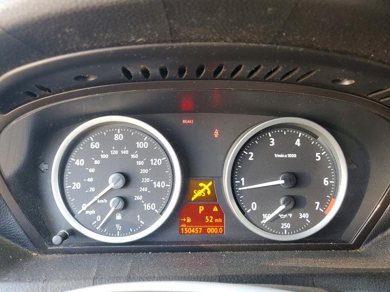 2007 BMW 6 series VIN WBAEK13567CN80616 COPART salvage auction — MINOR DENT/SCRATCHES, CA - DIS/DLR/EXP ONLY CLEAN TITLE (P), sold $500 on 2026-07-20 (photo 9)
