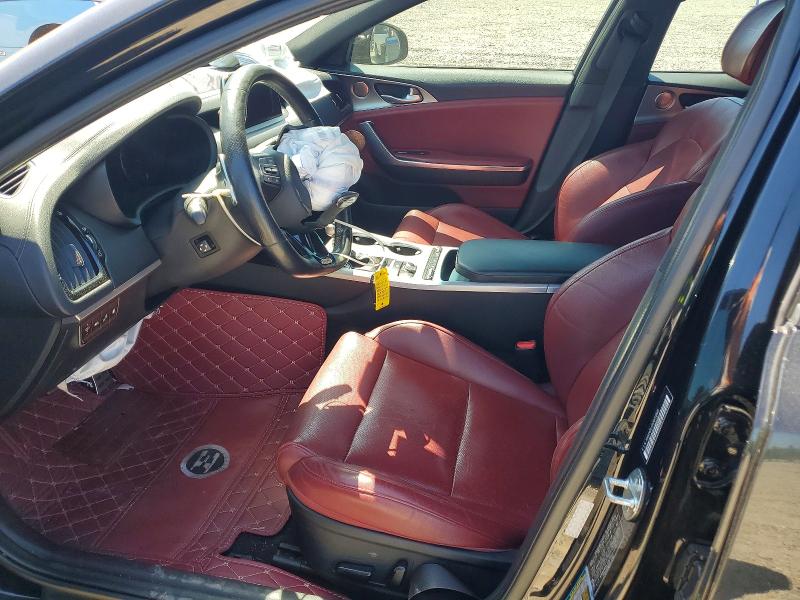 2018 Kia Stinger VIN KNAE45LC3J6011826 COPART salvage auction — FRONT END, Wa - Vehicle Cert Of Ownership-Titl, sold $3,200 on 2026-07-14 (photo 7)