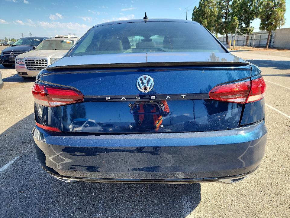 2020 Volkswagen Passat VIN 1VWMA7A3XLC016920 COPART salvage auction — UNDERCARRIAGE, CA - DIS/DLR/EXP ONLY CLEAN TITLE (P), sold $6,700 on 2026-07-07 (photo 6)