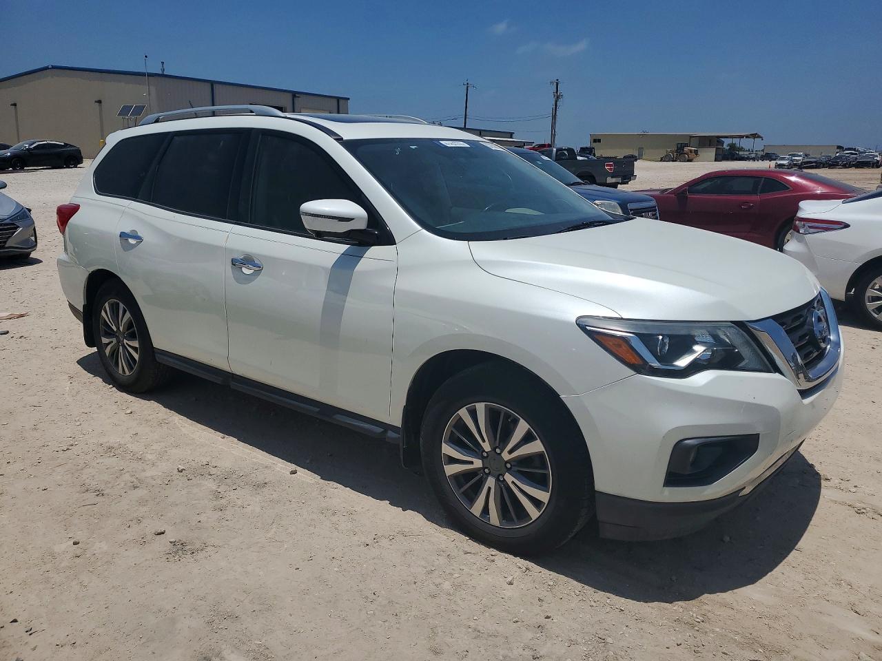 2017 Nissan Pathfinder VIN 5N1DR2MN5HC671887 COPART salvage auction — Minor Dent/Scratches, TX - CERTIFICATE OF TITLE (P), sold $1,900 on 2026-07-09 (photo 4)