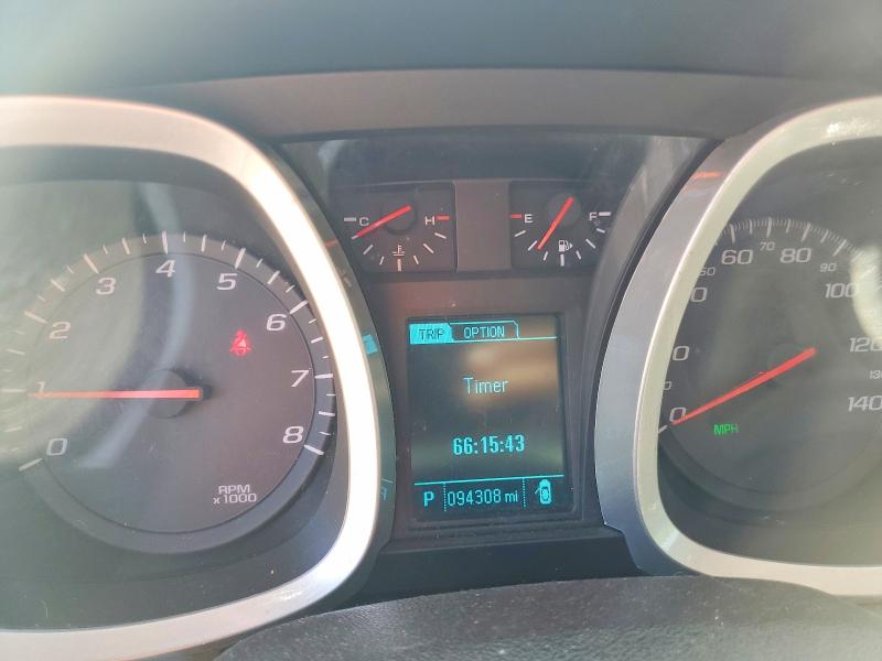 2014 Chevrolet Equinox VIN 2GNALDEK0E6354099 COPART salvage auction — REAR END, Md - Cert Of Salvage > 75% Damage, sold $1,500 on 2026-07-02 (photo 9)
