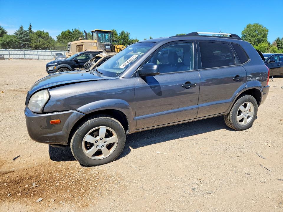2008 Hyundai Tucson VIN KM8JM12B98U858919 COPART salvage auction — FRONT END, IL - SALVAGE CERTIFICATE, sold $875 on 2026-07-28 (photo 1)