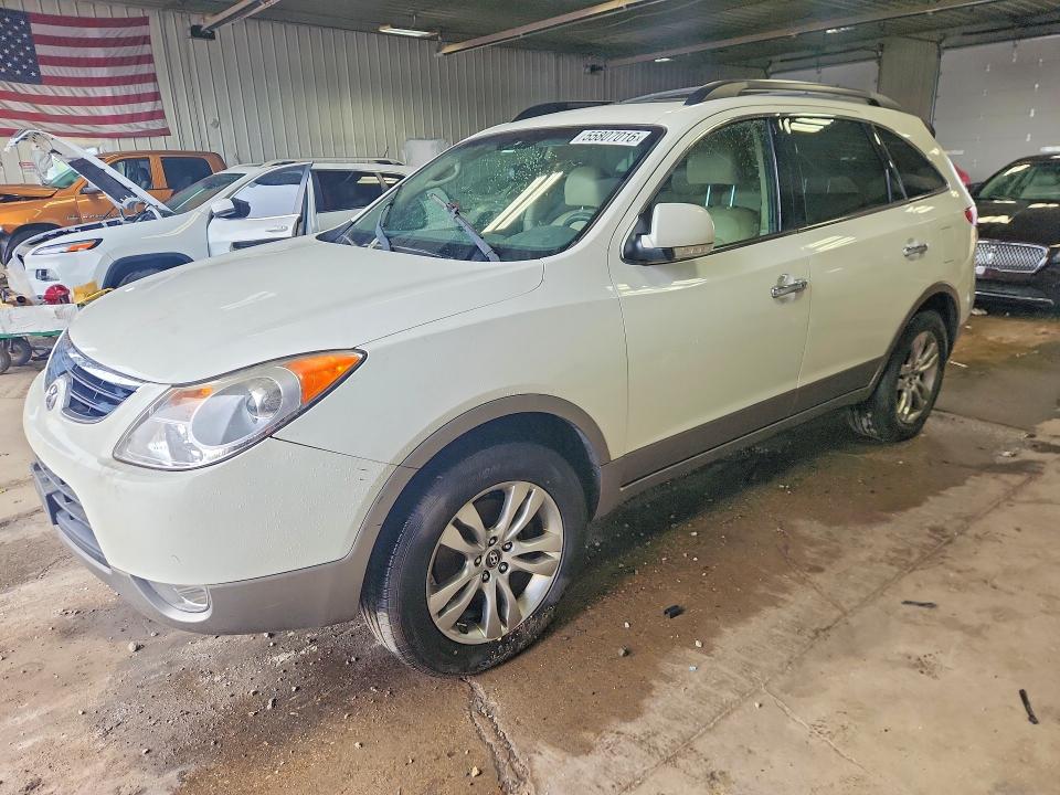 2012 Hyundai Veracruz VIN KM8NU4CC5CU194542 COPART salvage auction — MECHANICAL, Mt - Certificate Of Title, sold $925 on 2026-07-13 (photo 1)
