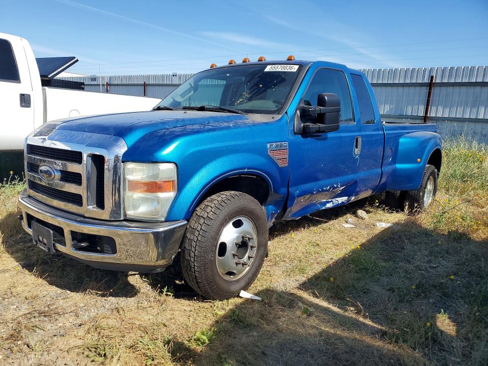 2009 Ford F-350 super duty VIN 1FTWX32R49EA41797 COPART salvage auction — SIDE, CA - SALVAGE CERTIFICATE, sold $2,550 on 2026-07-09 (photo 1)