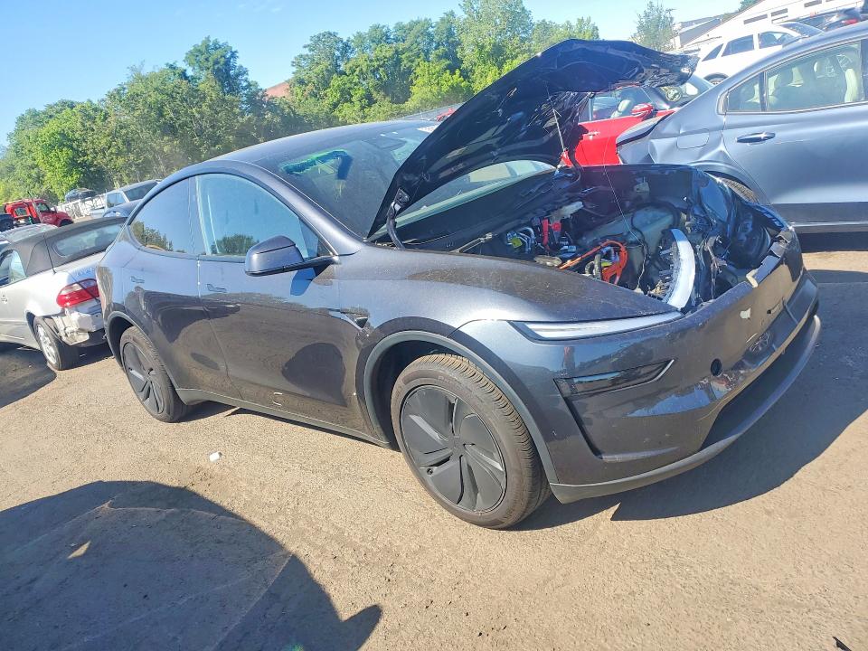 2026 Tesla Model y VIN 7SAYGDEDXTF548176 COPART salvage auction — FRONT END, Ny - Cert Of Title-Salvage, sold $18,900 on 2026-07-10 (photo 4)