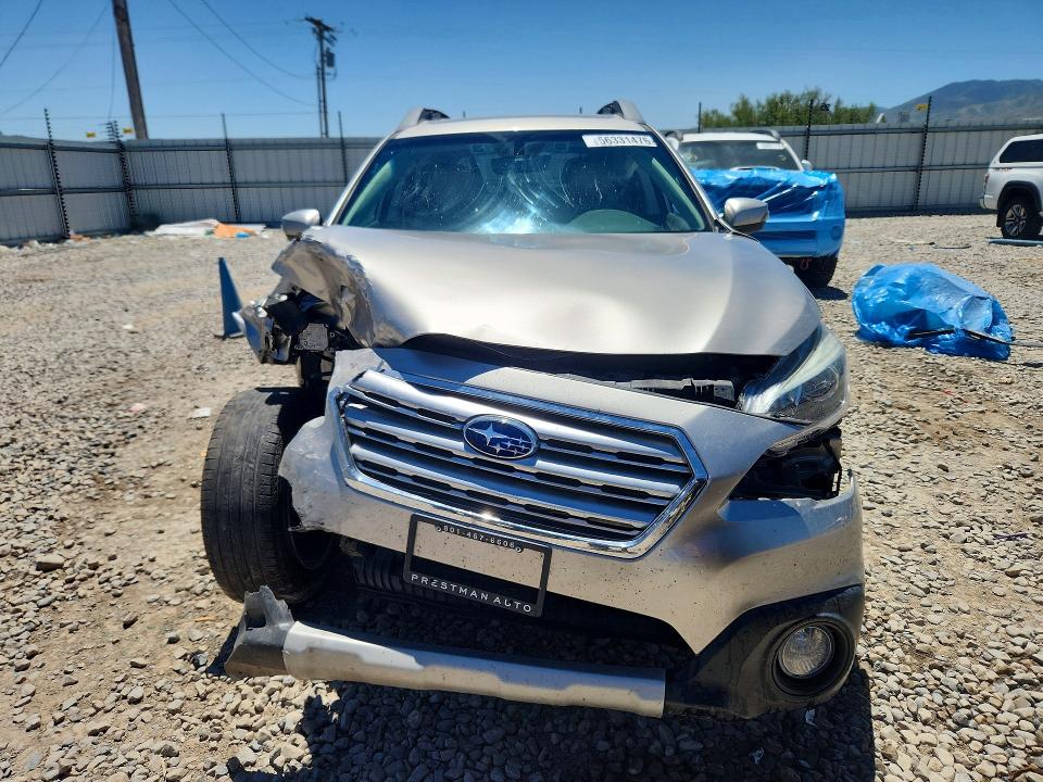 2017 Subaru Outback VIN 4S4BSENC7H3401392 COPART salvage auction — FRONT END, Ut - Salvage Certificate, sold $825 on 2026-07-24 (photo 5)