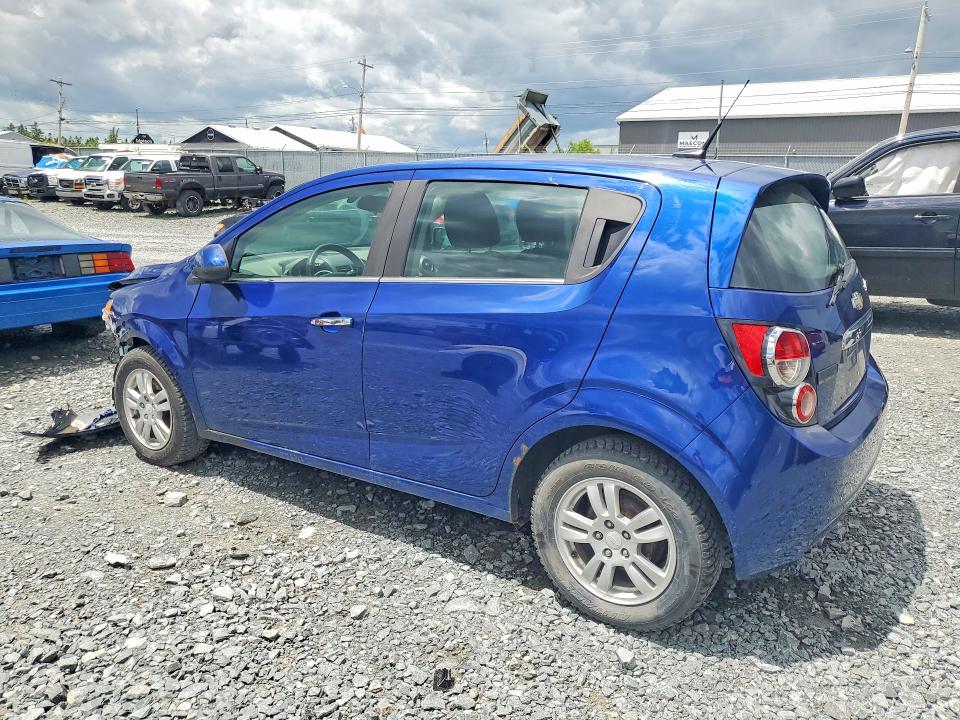 2013 Chevrolet SONIC VIN 1G1JC6EH6D4186891 COPART salvage auction — FRONT END, Ns - Cert Of Registration, sold $375 on 2026-07-09 (photo 2)