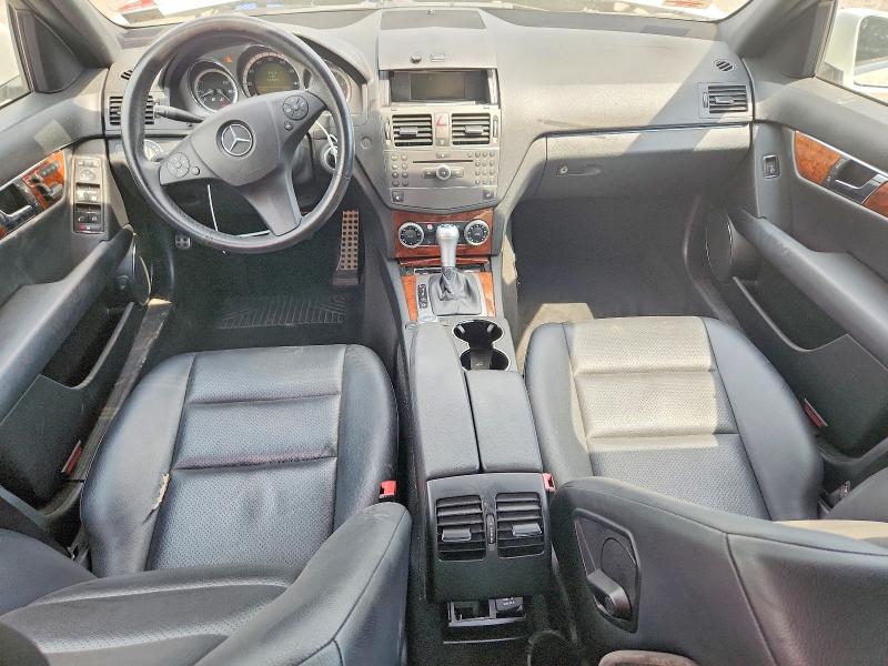 2010 Mercedes-benz C-klasse VIN WDDGF8BB3AF409558 COPART salvage auction — FRONT END, Md - Cert Of Salvage < 75% Damage, sold $700 on 2026-07-24 (photo 8)