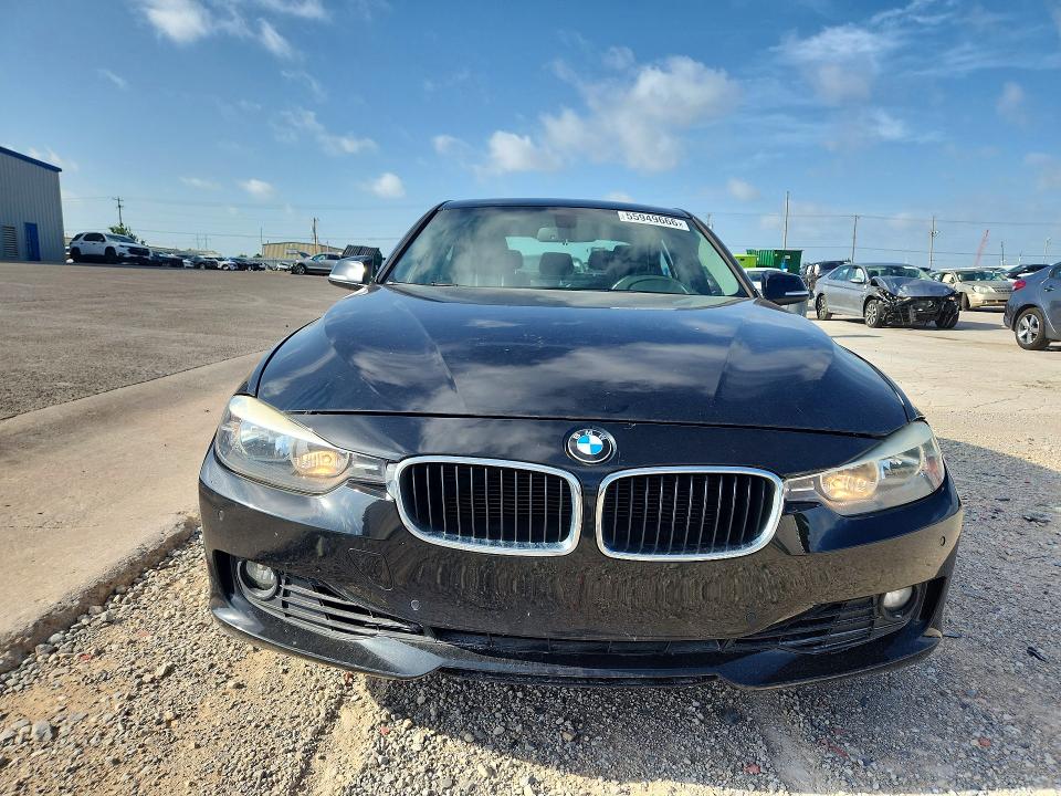 2014 BMW 3er VIN WBA3B5G5XENS06536 COPART salvage auction — HAIL, Ok - Cert Of Title-Salvage, sold $2,300 on 2026-07-16 (photo 5)